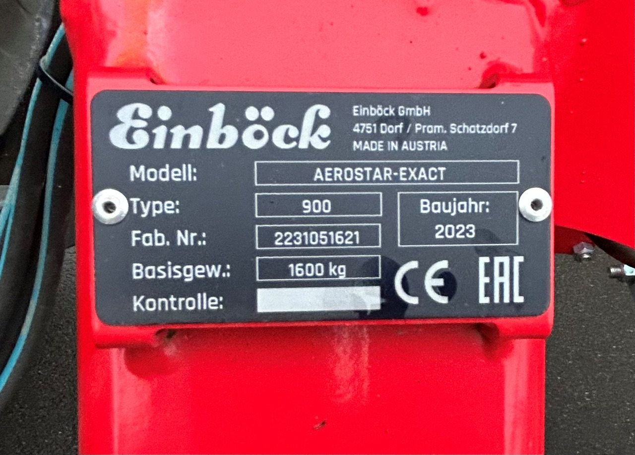 Einböck AEROSTAR EXACT 900 - Bừa: hình 2 Einböck AEROSTAR EXACT 900 - Bừa: hình 2