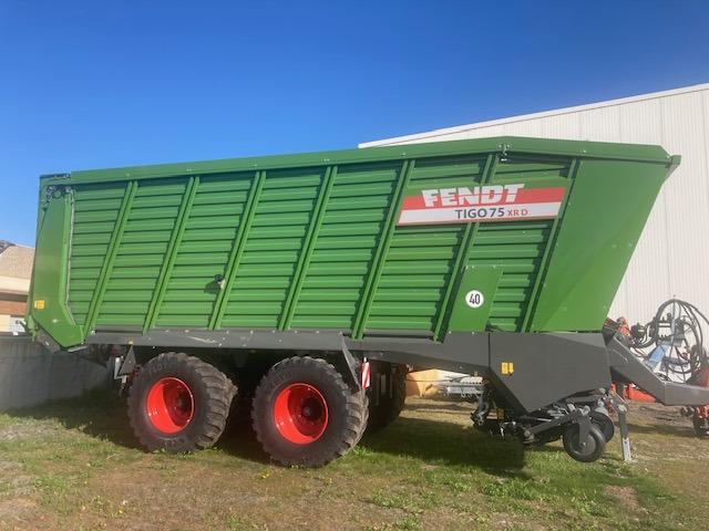 Fendt Tigo 75 XR - Xe kéo tự chất hàng: hình 1 Fendt Tigo 75 XR - Xe kéo tự chất hàng: hình 1