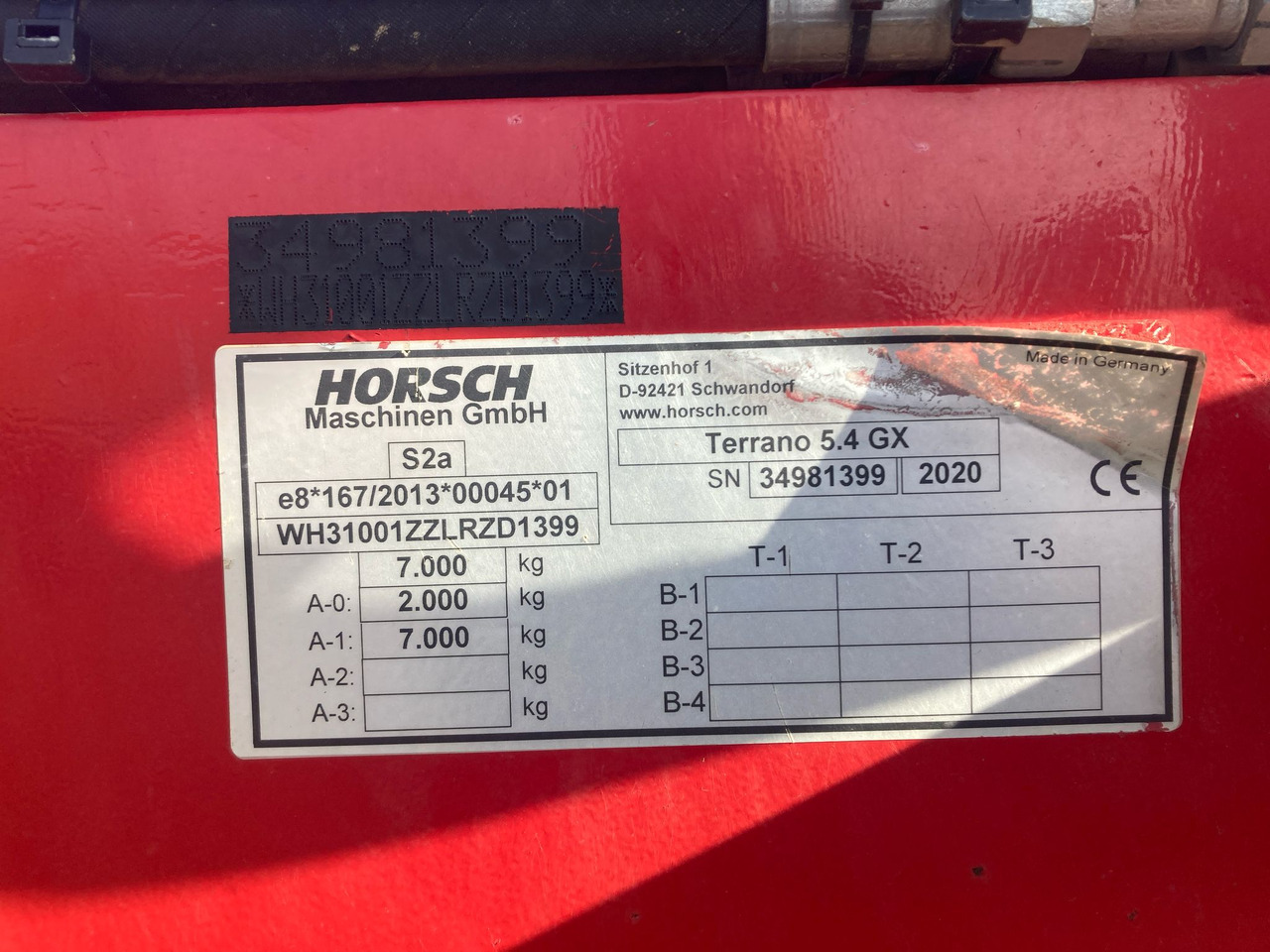 Horsch Terrano 5.4 GX - Máy trồng trọt: hình 3 Horsch Terrano 5.4 GX - Máy trồng trọt: hình 3