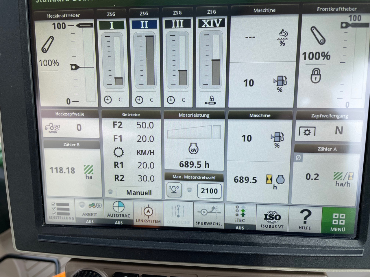 John Deere 6155R AutoPowr Premium Edition - Máy cày: hình 2 John Deere 6155R AutoPowr Premium Edition - Máy cày: hình 2
