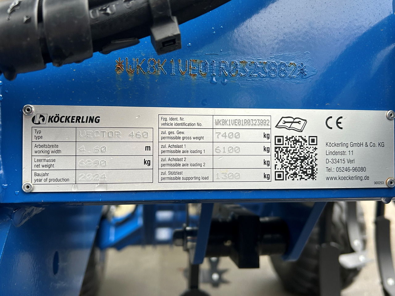 Köckerling Vector 460 - Máy trồng trọt: hình 2 Köckerling Vector 460 - Máy trồng trọt: hình 2