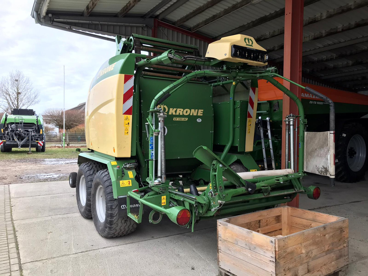 Cho thuê Krone Comprima CF 155 XC Krone Comprima CF 155 XC: hình 6