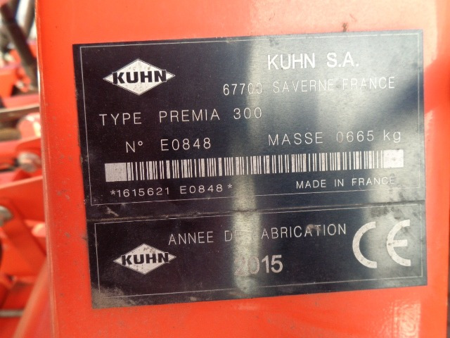 Kuhn Drillkombination Premia 300 - Bừa: hình 5 Kuhn Drillkombination Premia 300 - Bừa: hình 5
