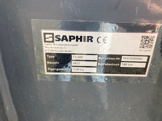 Saphir ClearStar 600 Strohstriegel - Bừa: hình 2 Saphir ClearStar 600 Strohstriegel - Bừa: hình 2