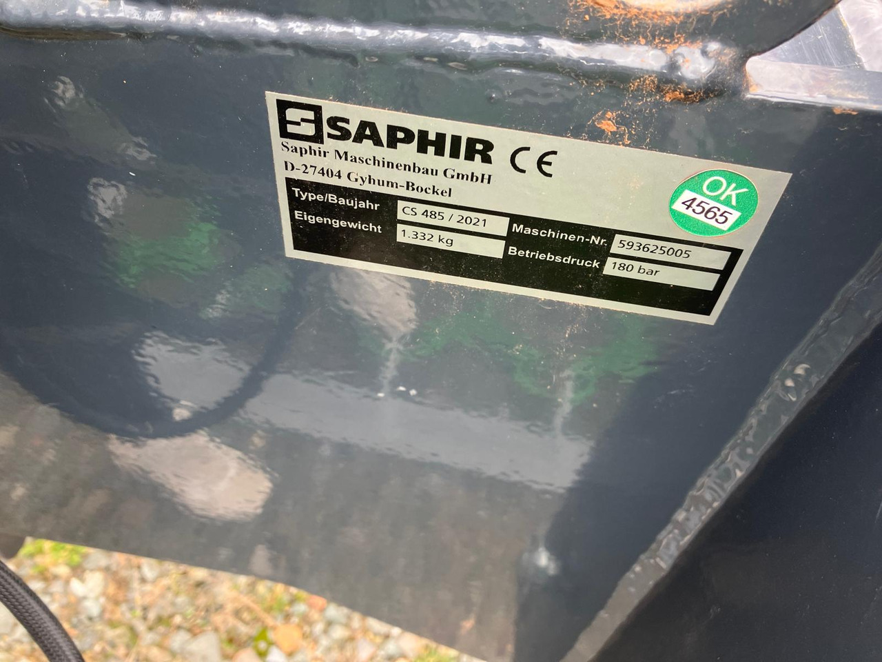 Saphir Strohstriegel Clearstar 485 - Bừa: hình 3 Saphir Strohstriegel Clearstar 485 - Bừa: hình 3