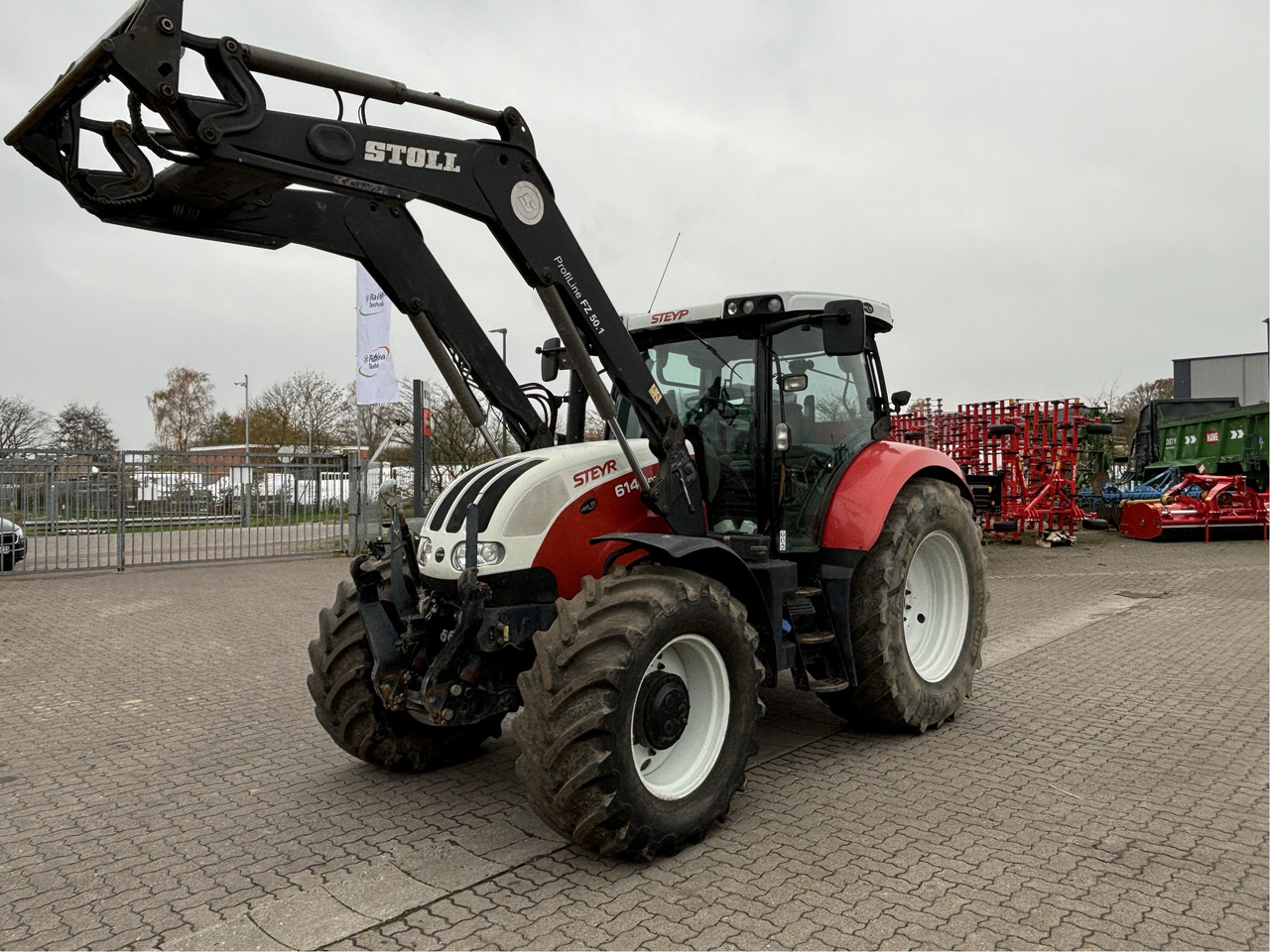 Steyr 6140 Profi Eco Teck - Máy cày: hình 1 Steyr 6140 Profi Eco Teck - Máy cày: hình 1