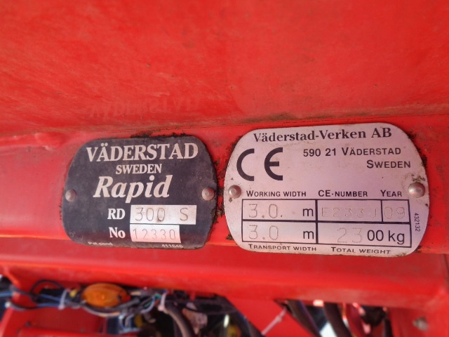 Väderstad Rapid RD 300 S XL Super - Máy gieo hạt: hình 2 Väderstad Rapid RD 300 S XL Super - Máy gieo hạt: hình 2