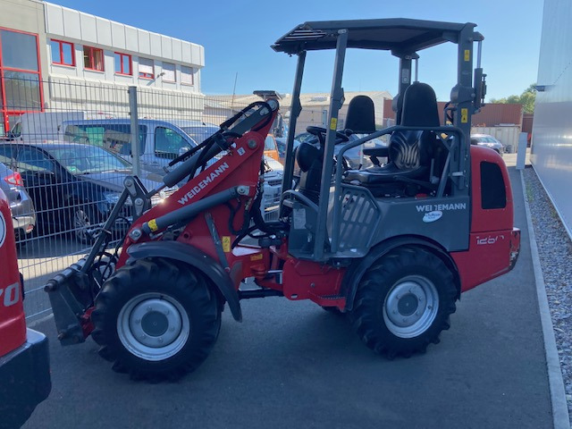Weidemann 1260 Hoflader - Máy xúc lật bánh lốp: hình 1 Weidemann 1260 Hoflader - Máy xúc lật bánh lốp: hình 1