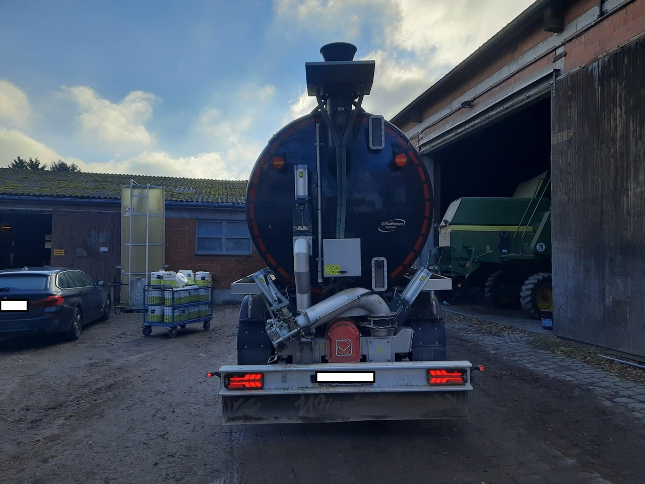 Wienhoff Drei-Achs Tanksattelauflieger - Trang thiết bị bón phân: hình 3 Wienhoff Drei-Achs Tanksattelauflieger - Trang thiết bị bón phân: hình 3