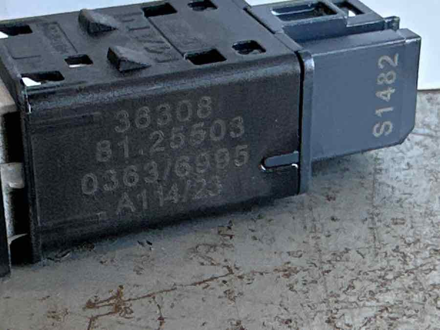 MAN SWITCH 81.25503-0363 - Linh kiện điện cho Xe tải: hình 2 MAN SWITCH 81.25503-0363 - Linh kiện điện cho Xe tải: hình 2