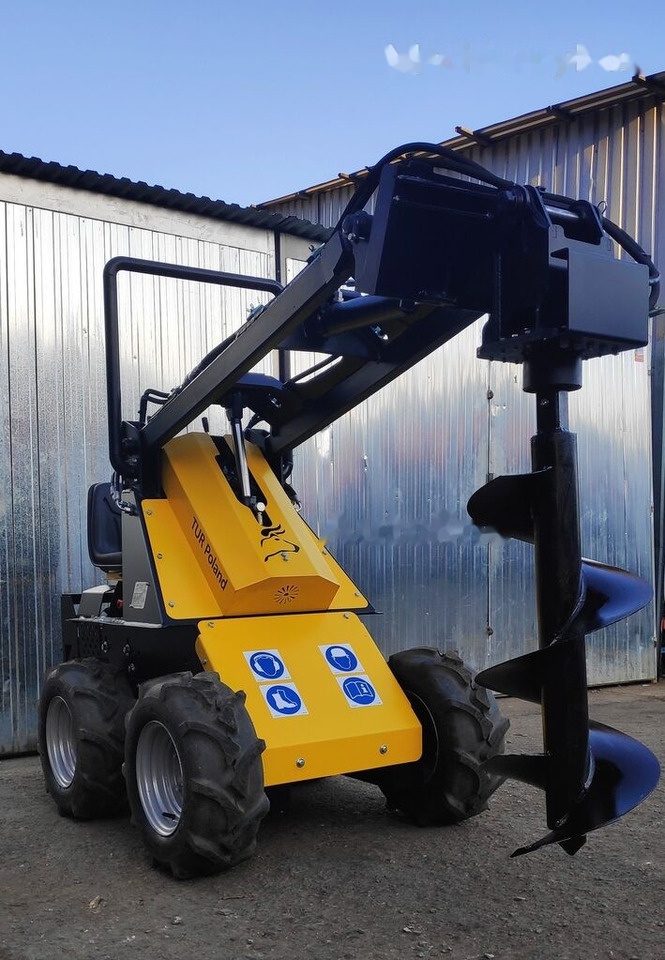 Máy xúc lật đa năng mới Tur Poland N520 Miniradlader Mini Hoflader Mini Lader: hình 19