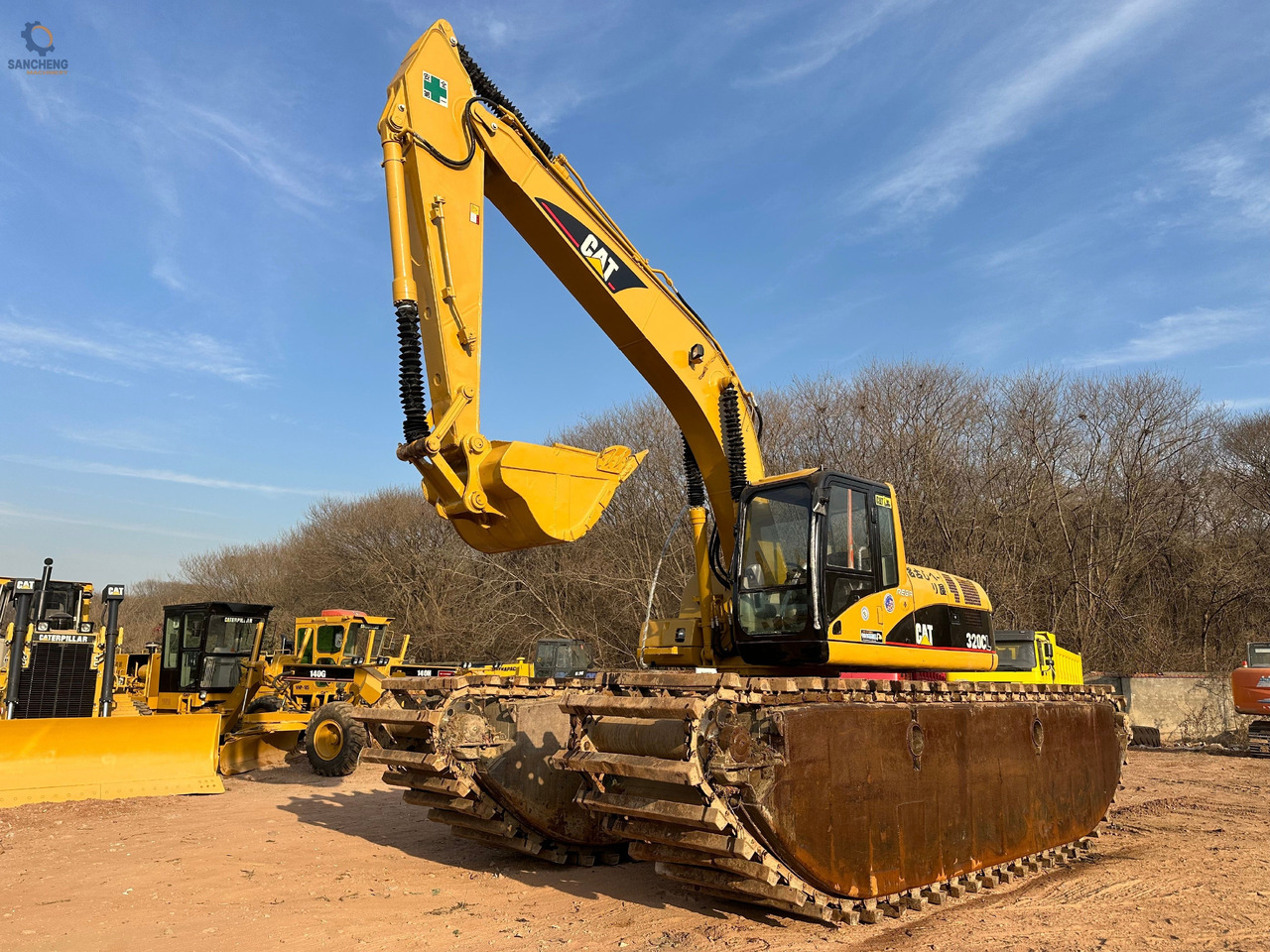Máy cạp lưỡng cư CATERPILLAR 320CL: hình 7