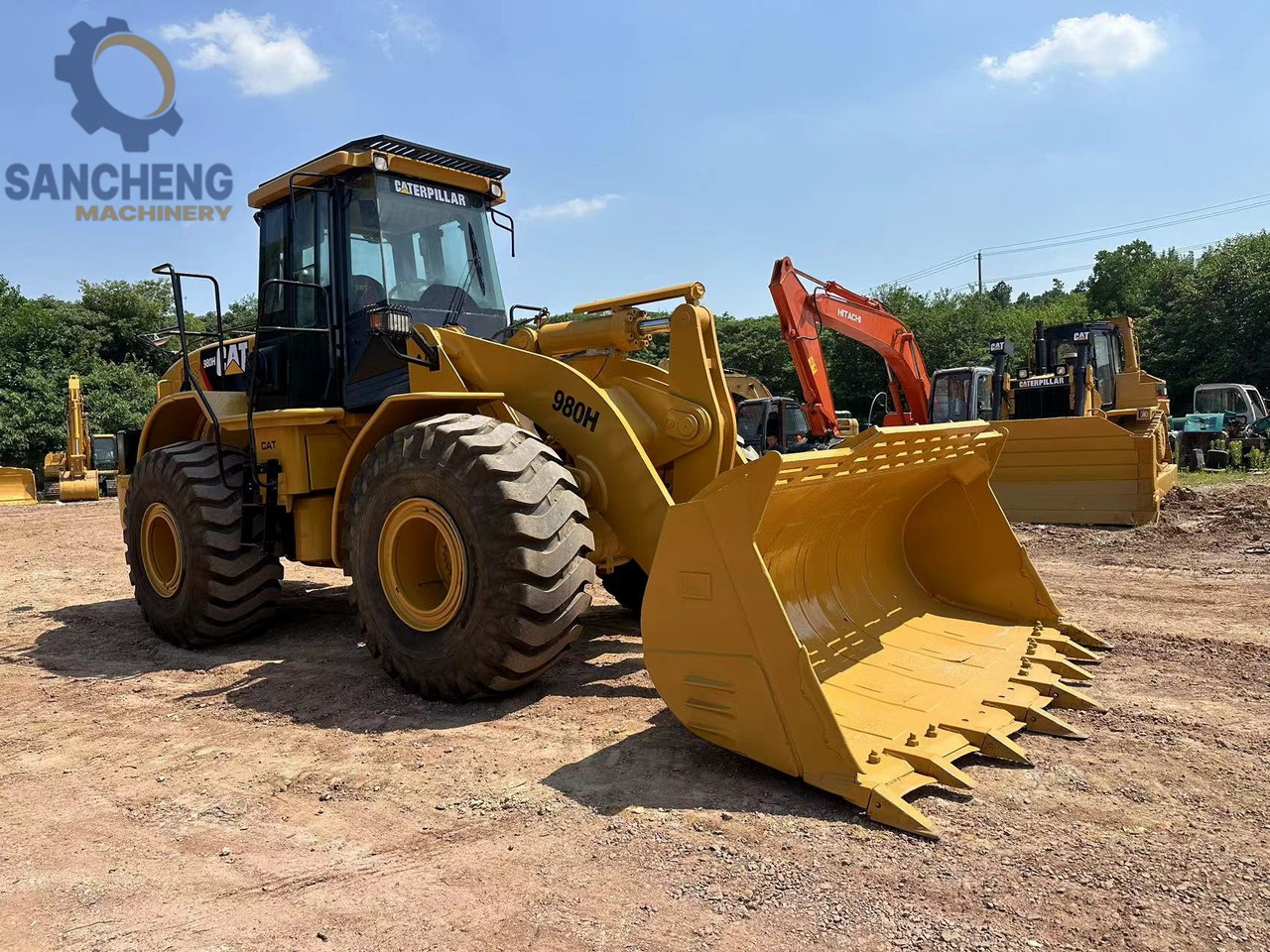 Máy xúc lật bánh lốp CATERPILLAR 980H: hình 6