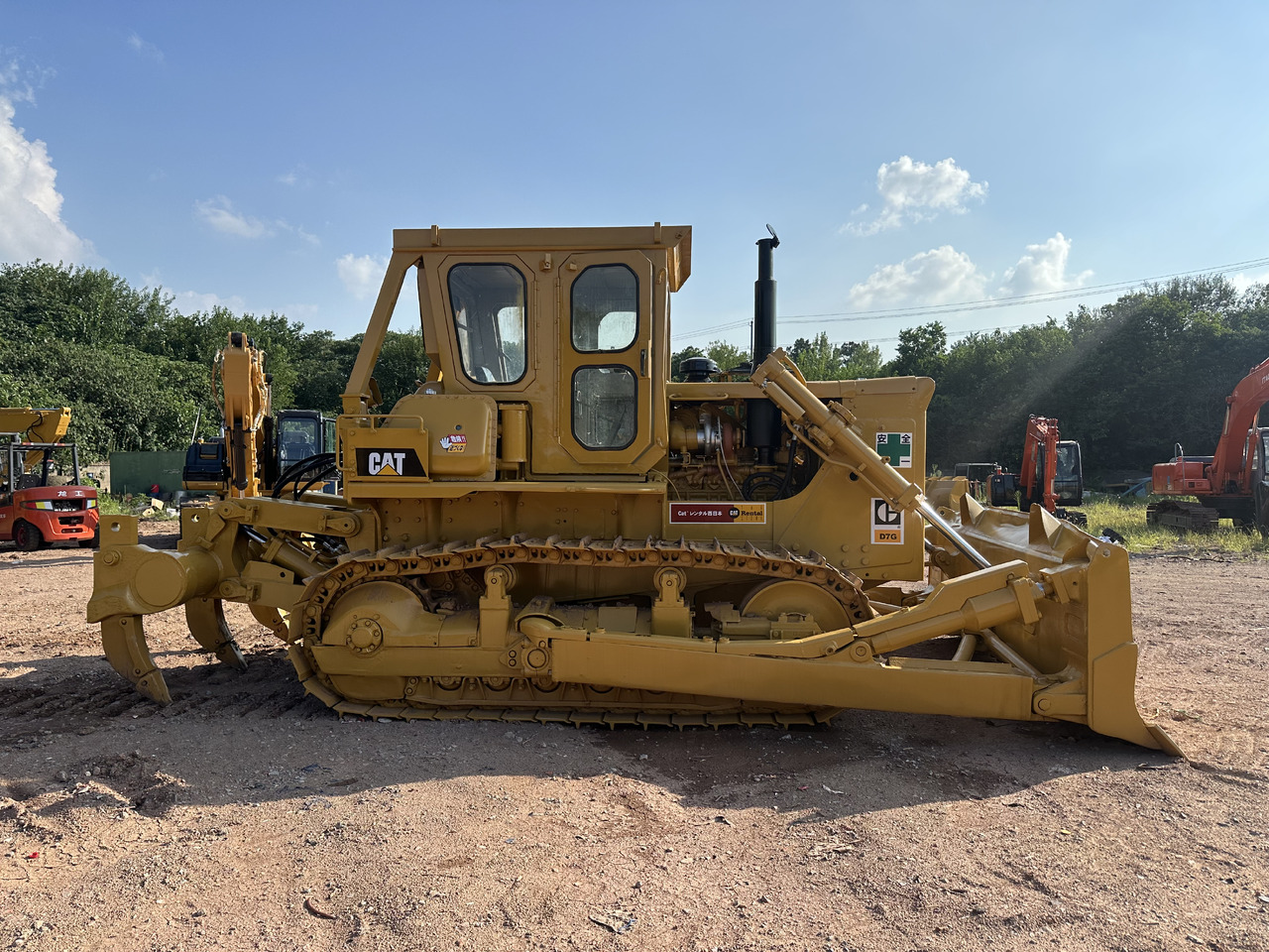 CATERPILLAR D7G - Máy ủi: hình 4 CATERPILLAR D7G - Máy ủi: hình 4