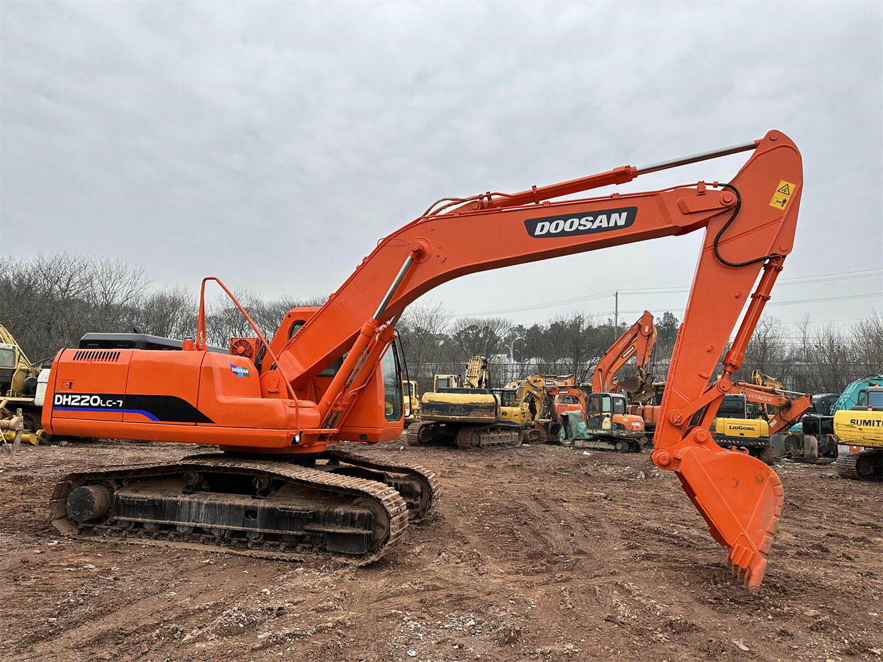 Máy xúc bánh xích DOOSAN DH220: hình 12