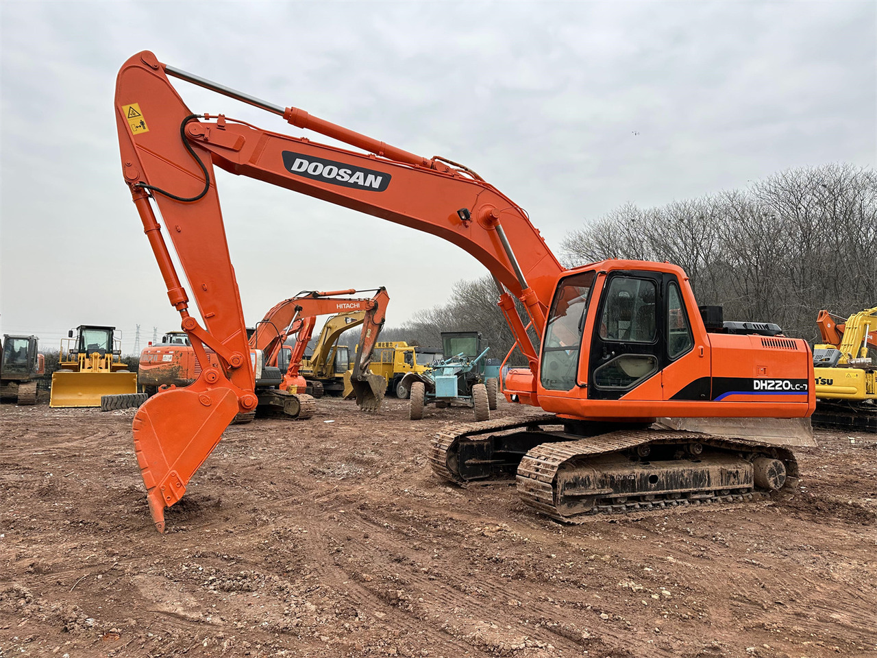 Máy xúc bánh xích DOOSAN DH220: hình 10
