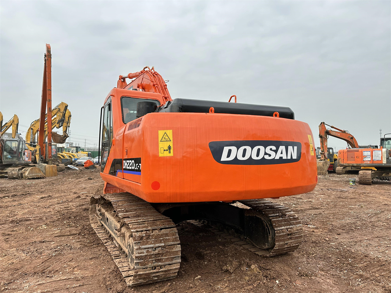 Máy xúc bánh xích DOOSAN DH220: hình 15