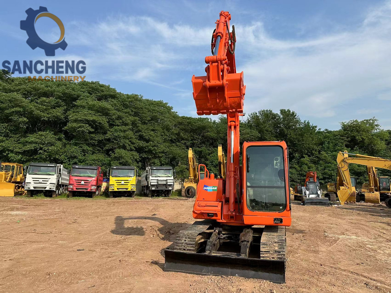 DOOSAN DH80 Mini Excavator - Máy xúc bánh xích: hình 4 DOOSAN DH80 Mini Excavator - Máy xúc bánh xích: hình 4
