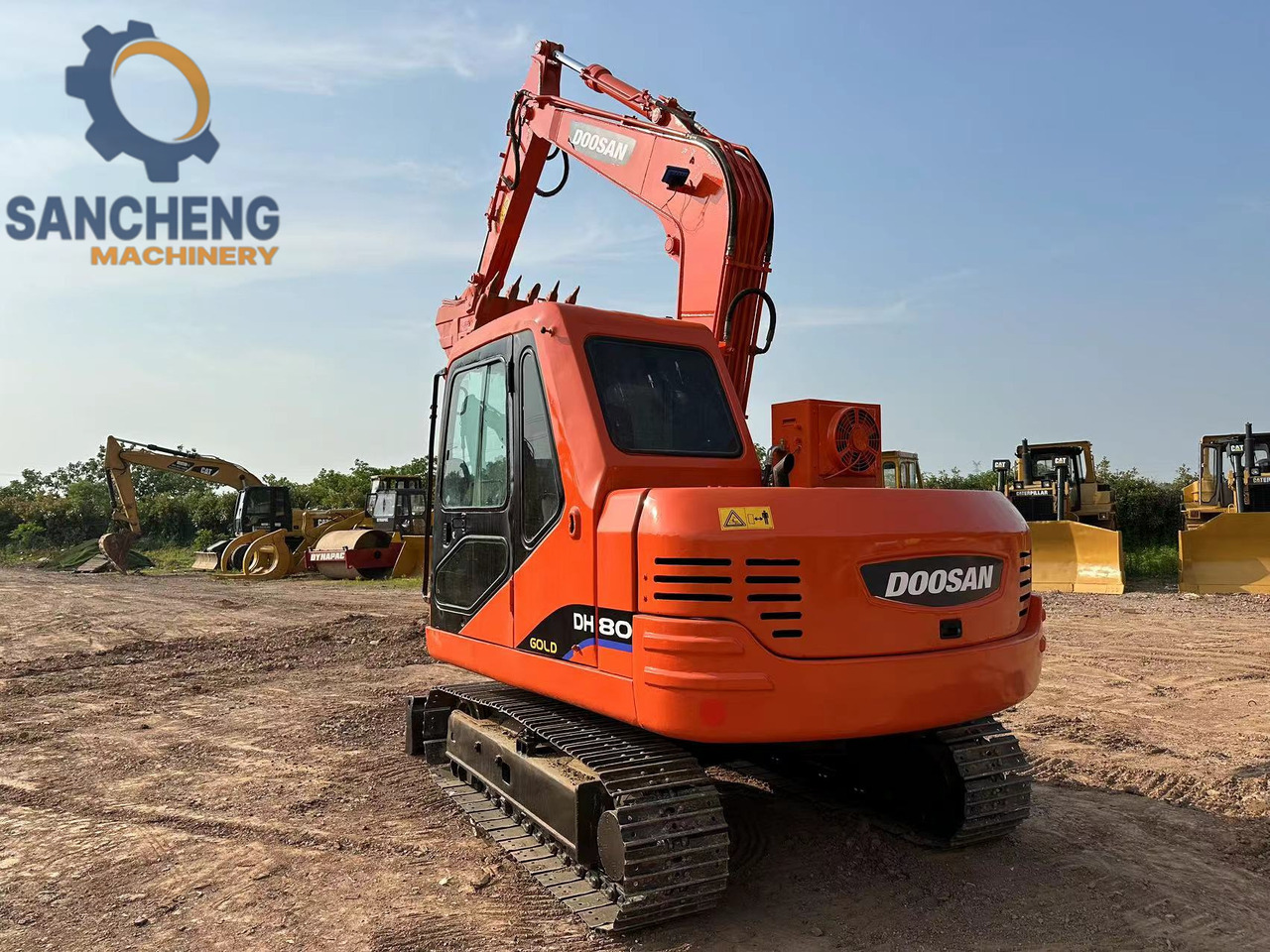 DOOSAN DH80 Mini Excavator - Máy xúc bánh xích: hình 2 DOOSAN DH80 Mini Excavator - Máy xúc bánh xích: hình 2