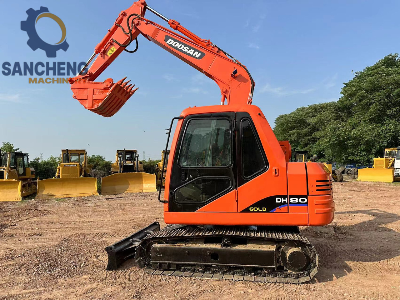 DOOSAN DH80 Mini Excavator - Máy xúc bánh xích: hình 1 DOOSAN DH80 Mini Excavator - Máy xúc bánh xích: hình 1