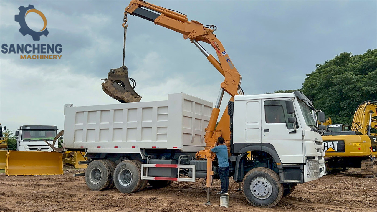 HOWO 371 Crane truck - Xe cẩu tự hành: hình 1 HOWO 371 Crane truck - Xe cẩu tự hành: hình 1