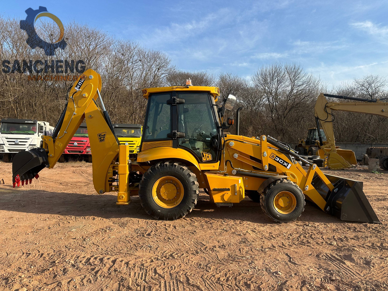 JCB 3CX Backhoe loader - Máy xúc trước múc sau: hình 5 JCB 3CX Backhoe loader - Máy xúc trước múc sau: hình 5