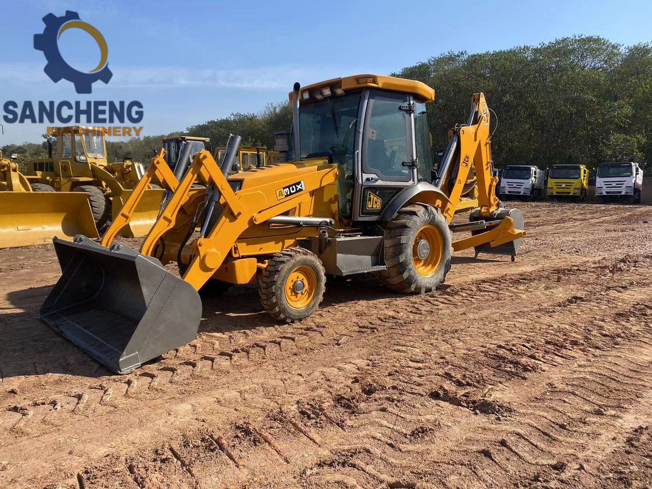 JCB 3CX - Máy xúc trước múc sau: hình 1 JCB 3CX - Máy xúc trước múc sau: hình 1