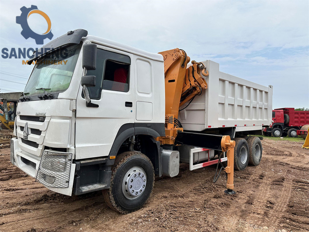SINOTRUK Howo 371 6x4 crane truck - Xe cẩu tự hành: hình 1 SINOTRUK Howo 371 6x4 crane truck - Xe cẩu tự hành: hình 1
