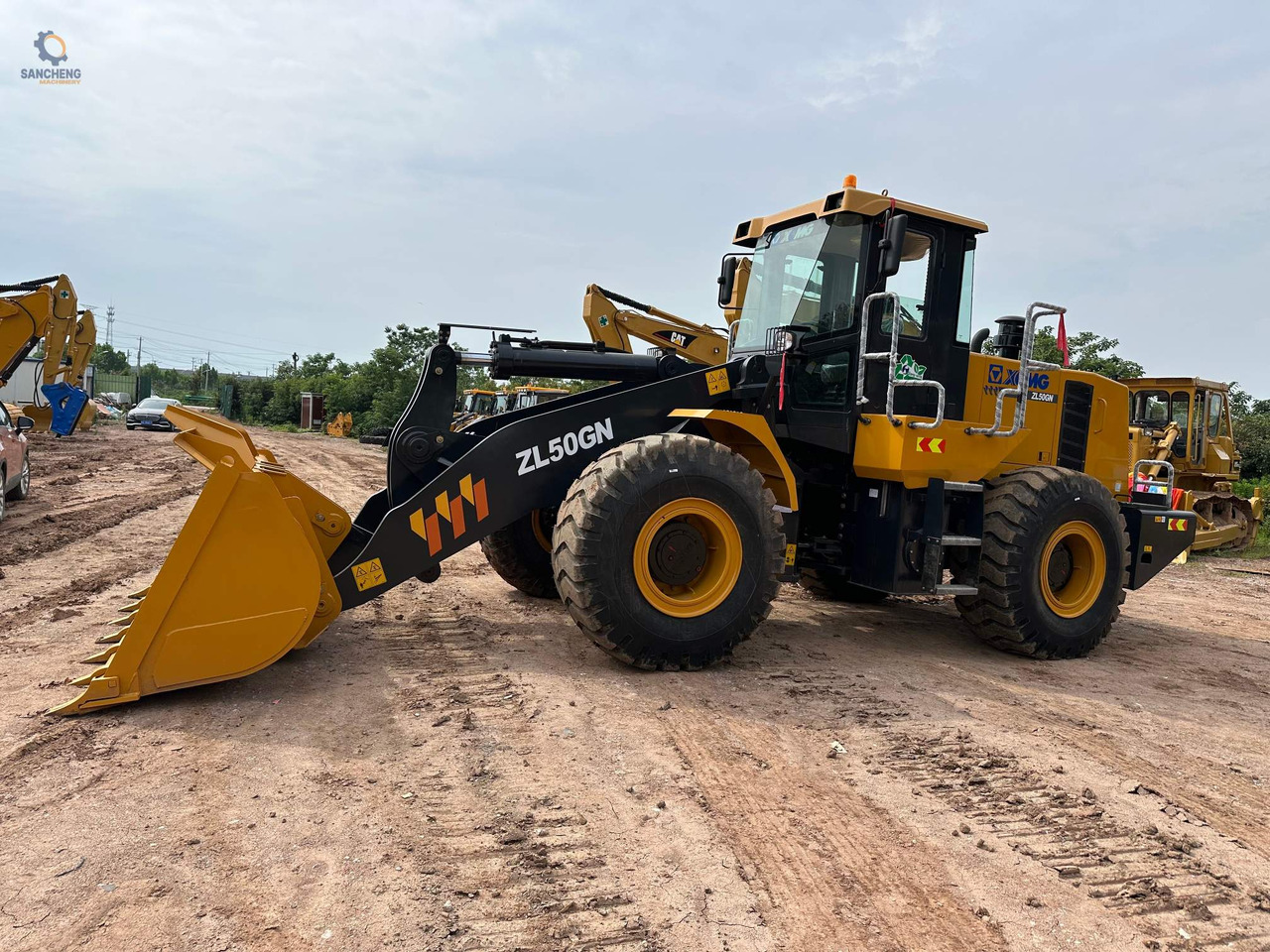 Máy xúc lật bánh lốp XCMG ZL50GN Wheel loader: hình 10