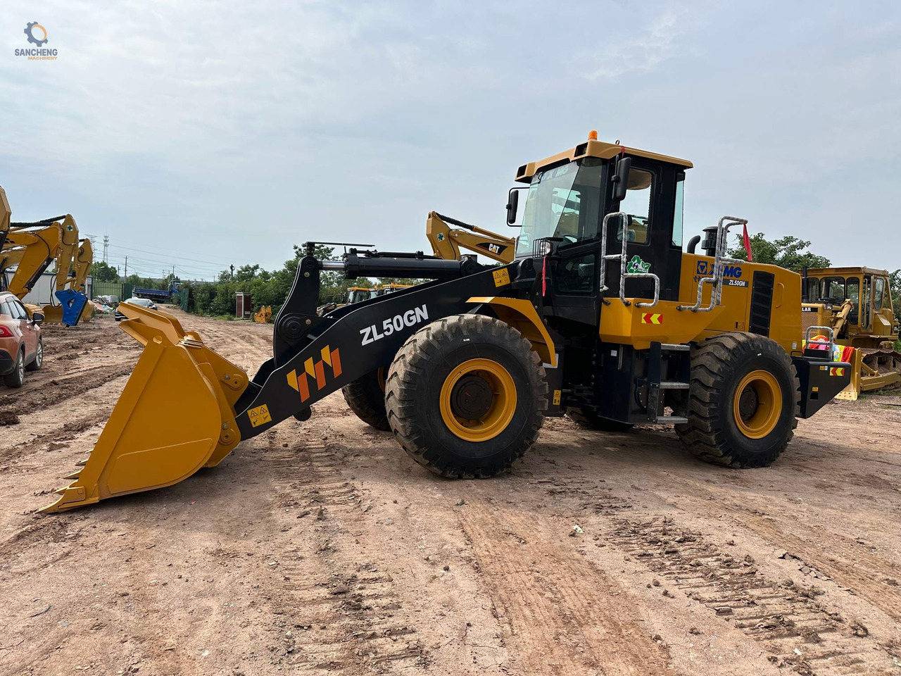 Máy xúc lật bánh lốp XCMG ZL50GN Wheel loader: hình 12
