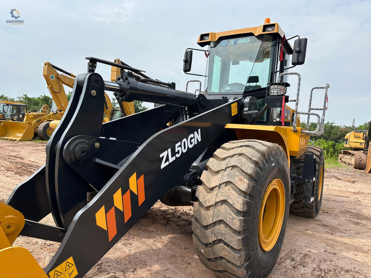 Máy xúc lật bánh lốp XCMG ZL50GN Wheel loader: hình 11