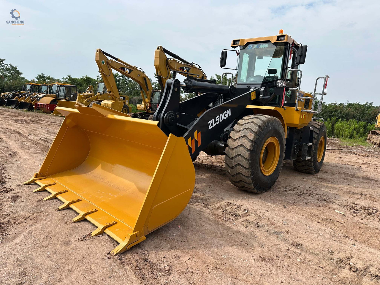 Máy xúc lật bánh lốp XCMG ZL50GN Wheel loader: hình 13