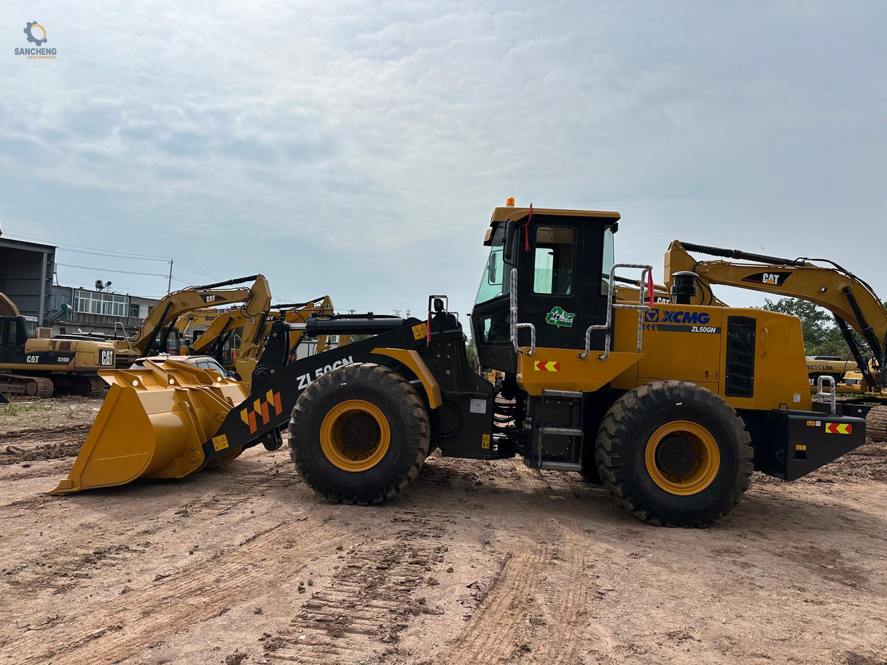 Máy xúc lật bánh lốp XCMG ZL50GN Wheel loader: hình 9