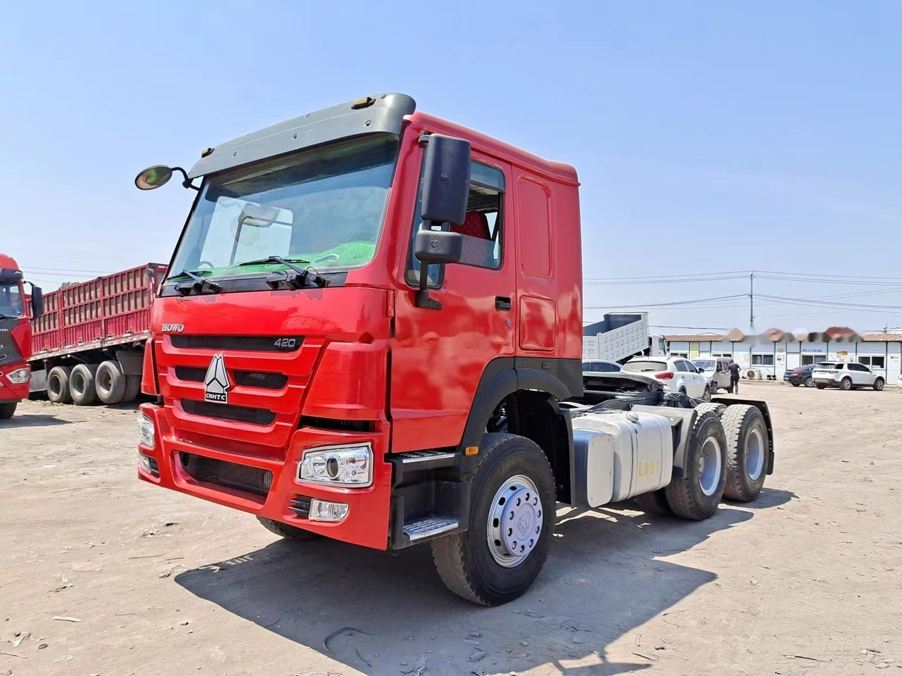 SINOTRUK Howo tractor unit 420 - Xe đầu kéo: hình 1 SINOTRUK Howo tractor unit 420 - Xe đầu kéo: hình 1