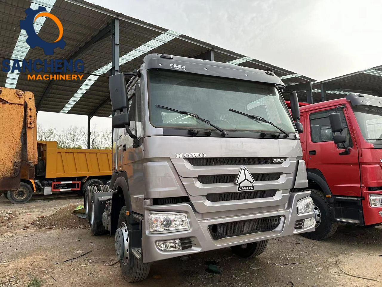 Sinotruk HOWO 380hp 6X4 Tractor - Xe đầu kéo: hình 3 Sinotruk HOWO 380hp 6X4 Tractor - Xe đầu kéo: hình 3