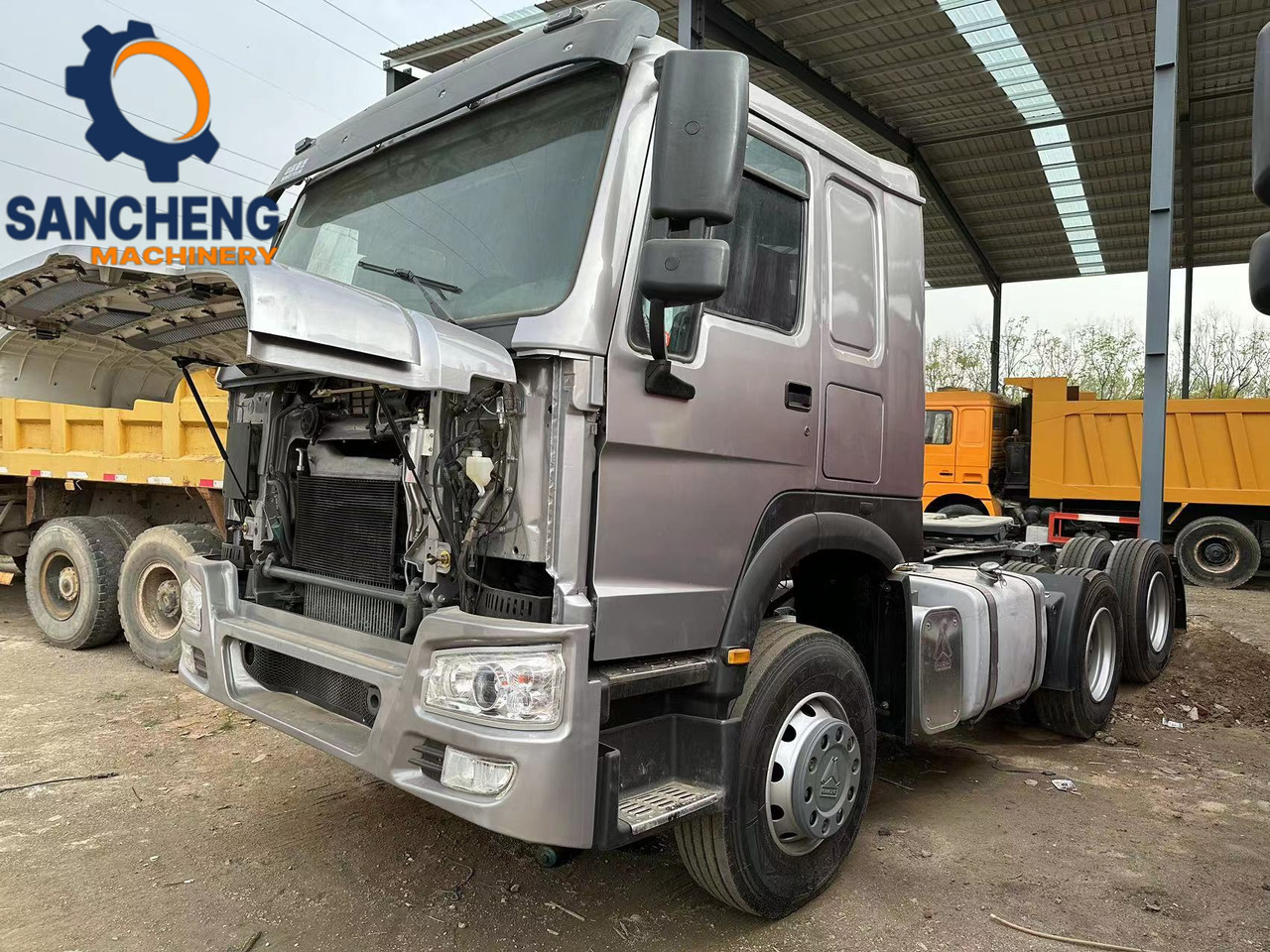 Sinotruk HOWO 380hp 6x4 tractor - Xe đầu kéo: hình 2 Sinotruk HOWO 380hp 6x4 tractor - Xe đầu kéo: hình 2