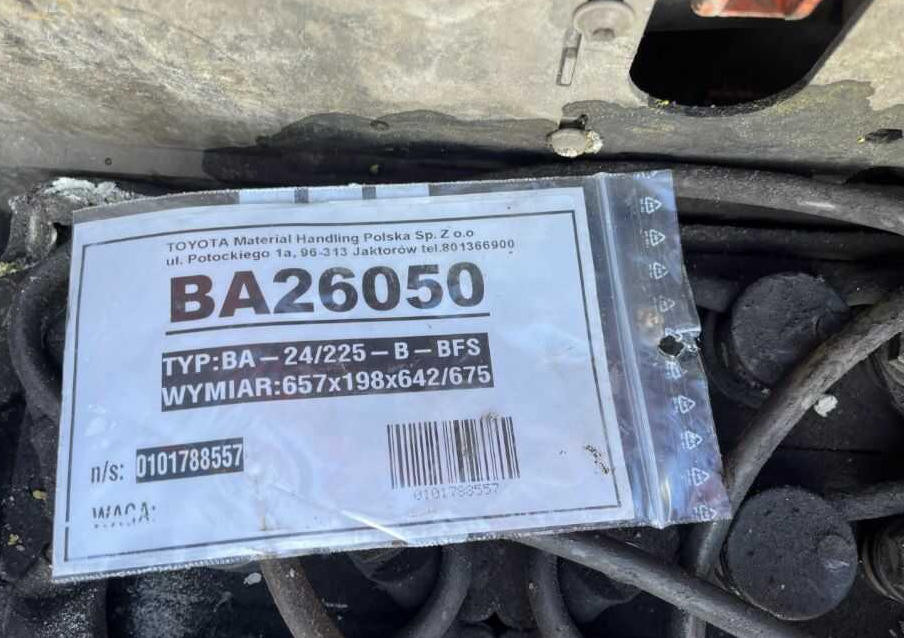 BT LWE200 - Xe tải nâng pallet: hình 5 BT LWE200 - Xe tải nâng pallet: hình 5