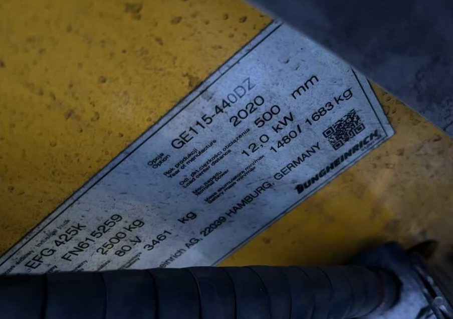 Jungheinrich EFG425k - Xe nâng điện: hình 4 Jungheinrich EFG425k - Xe nâng điện: hình 4