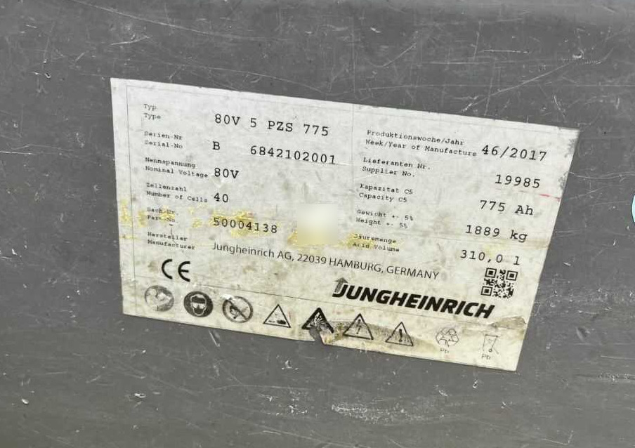 Jungheinrich EFG430 - Xe nâng điện: hình 5 Jungheinrich EFG430 - Xe nâng điện: hình 5