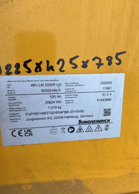 Xe tải tiếp cận Jungheinrich ETV318: hình 6