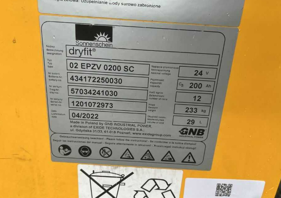 Jungheinrich EZS130 - Xe cày kéo: hình 5 Jungheinrich EZS130 - Xe cày kéo: hình 5