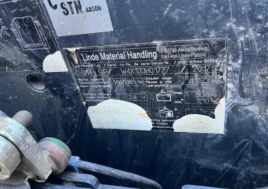 Linde D14SP - Máy xếp chồng: hình 4 Linde D14SP - Máy xếp chồng: hình 4