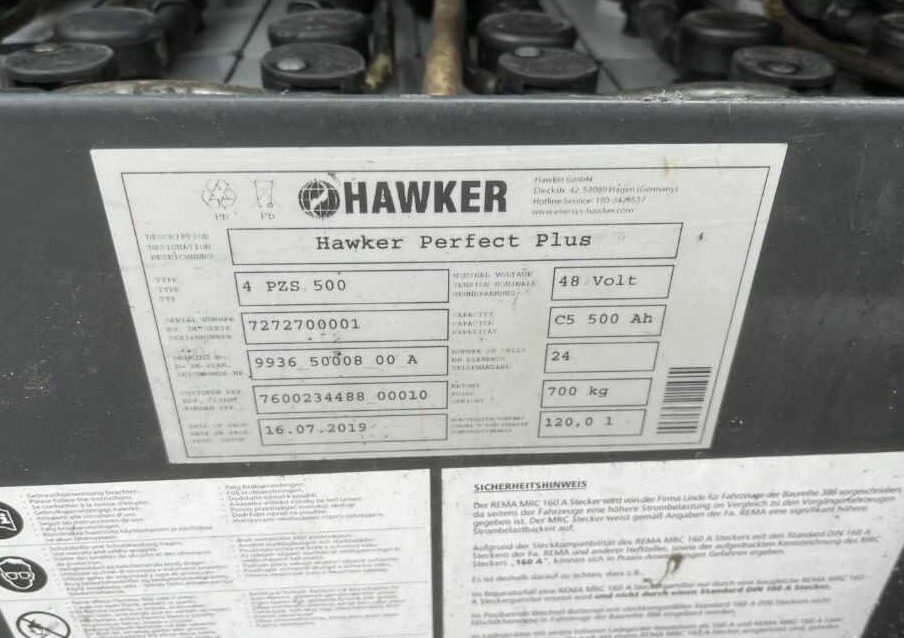 Xe nâng điện Linde E14-02: hình 7 Xe nâng điện Linde E14-02: hình 7