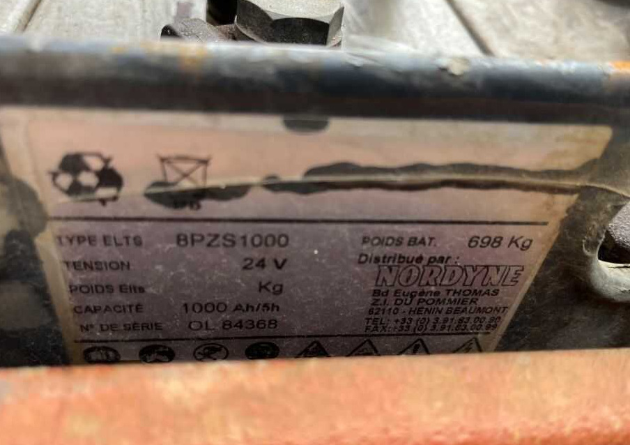 Xe nâng điện Linde E15: hình 7