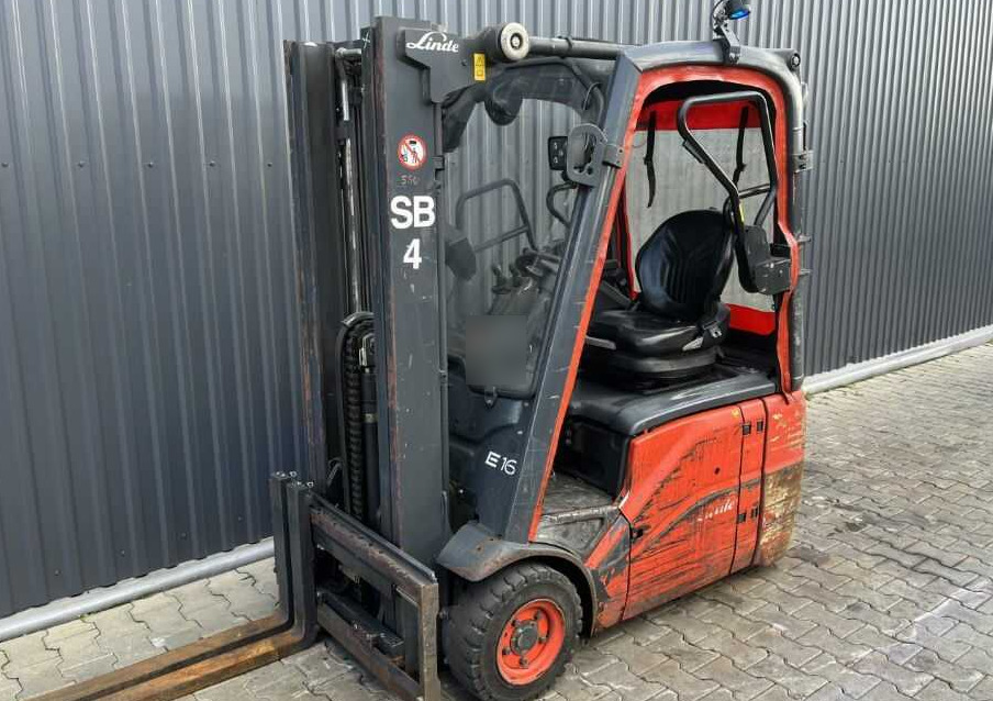 Linde E16-01 - Xe nâng điện: hình 1 Linde E16-01 - Xe nâng điện: hình 1
