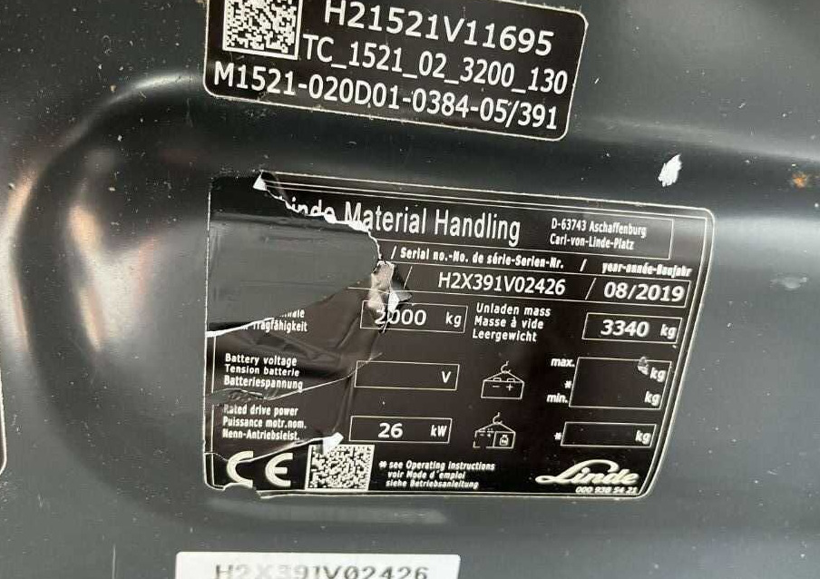 Linde H20D-01 - Xe nâng diesel: hình 4 Linde H20D-01 - Xe nâng diesel: hình 4