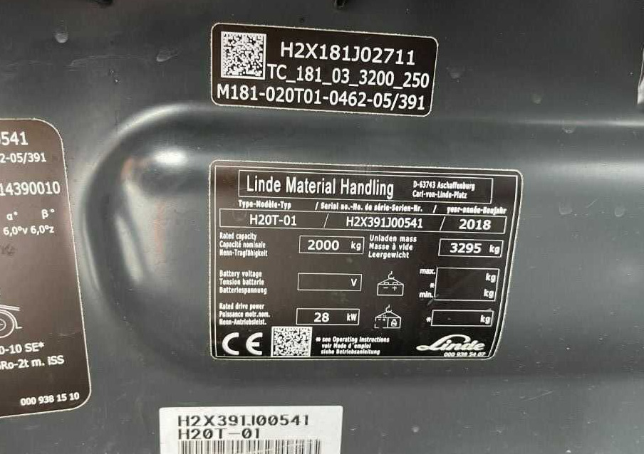 Linde H20T-01 - Xe nâng gas: hình 4 Linde H20T-01 - Xe nâng gas: hình 4