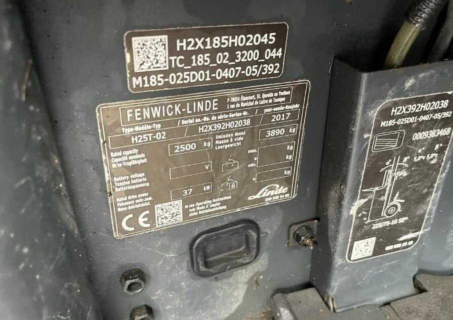 Linde H25T-01 - Xe nâng gas: hình 4 Linde H25T-01 - Xe nâng gas: hình 4