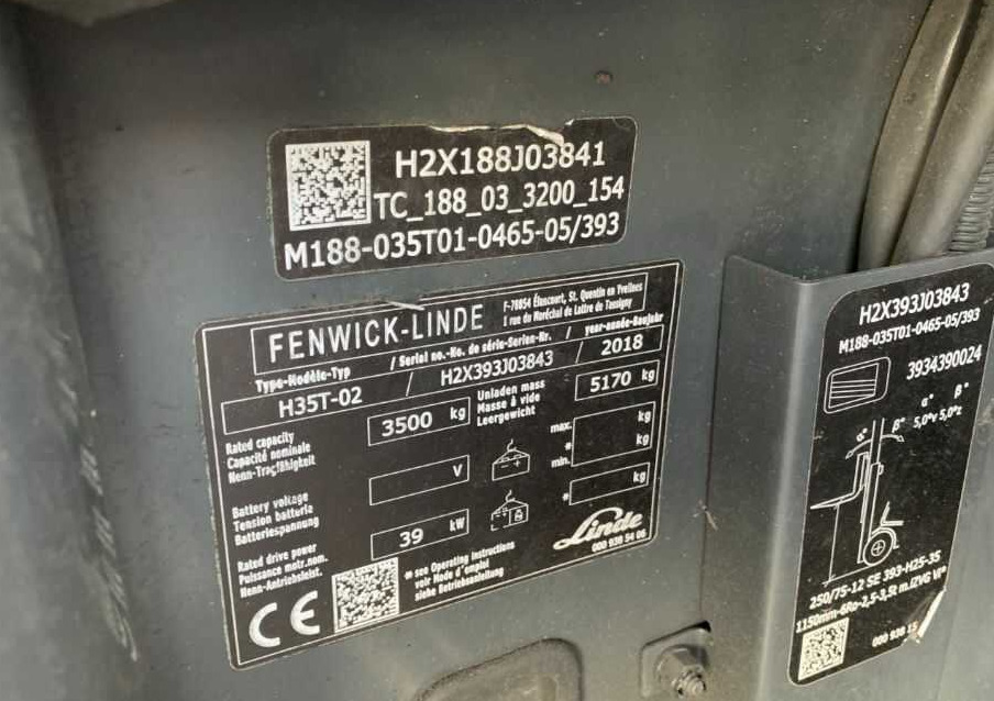 Linde H35T-02 - Xe nâng gas: hình 4 Linde H35T-02 - Xe nâng gas: hình 4