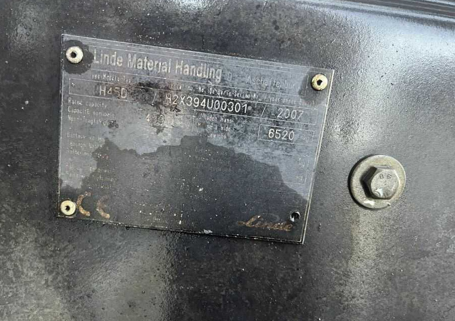 Linde H45D - Xe nâng diesel: hình 4 Linde H45D - Xe nâng diesel: hình 4